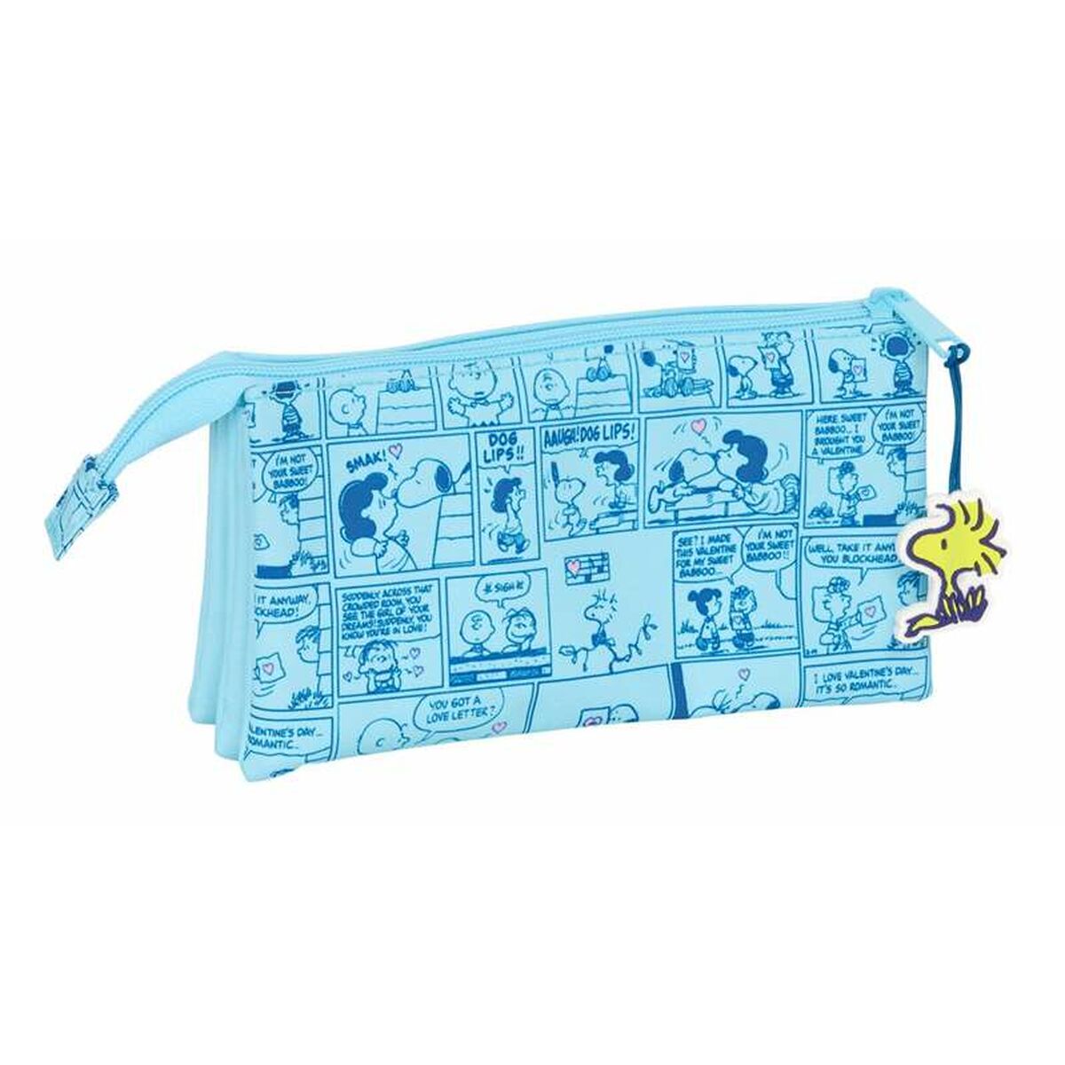 Image secondaire de Fourre-tout Snoopy Love Bleu clair 22 x 12 x 3 cm