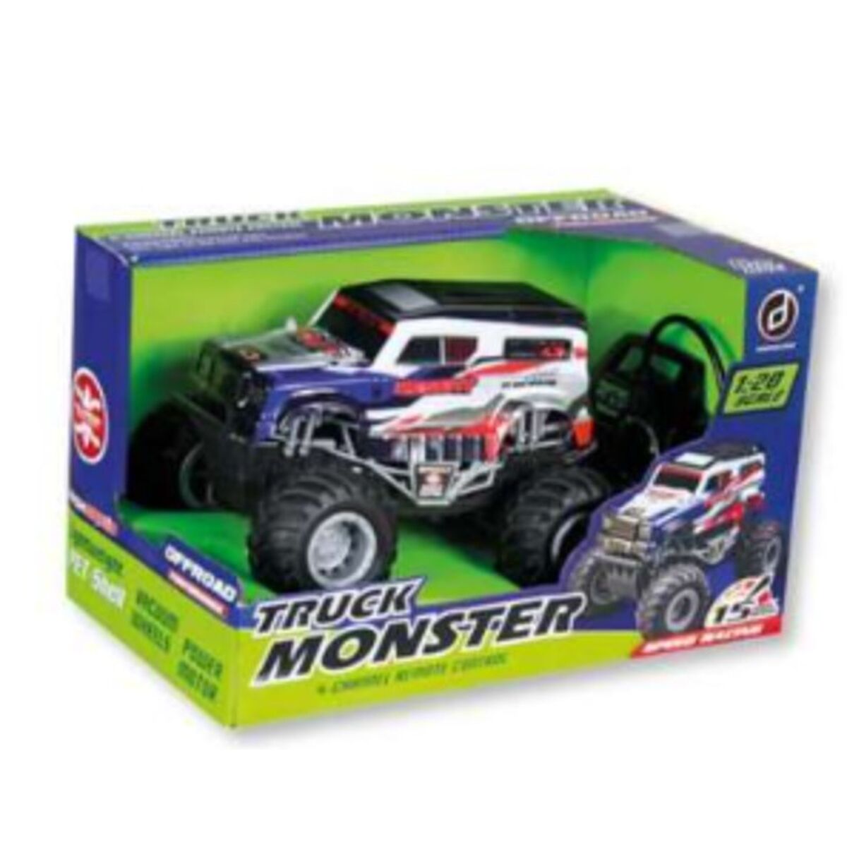 Image secondaire de Voiture Télécommandée Monster 1:20 18 x 13 x 13 cm