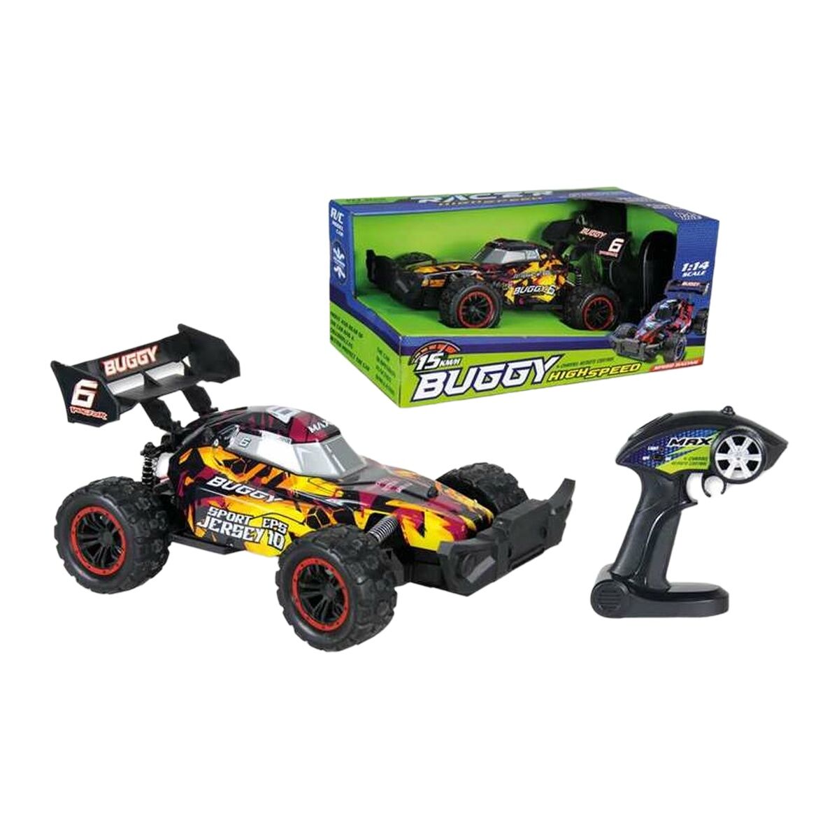 Voiture Télécommandée Buggy 1:14 31 x 19 x 13 cm