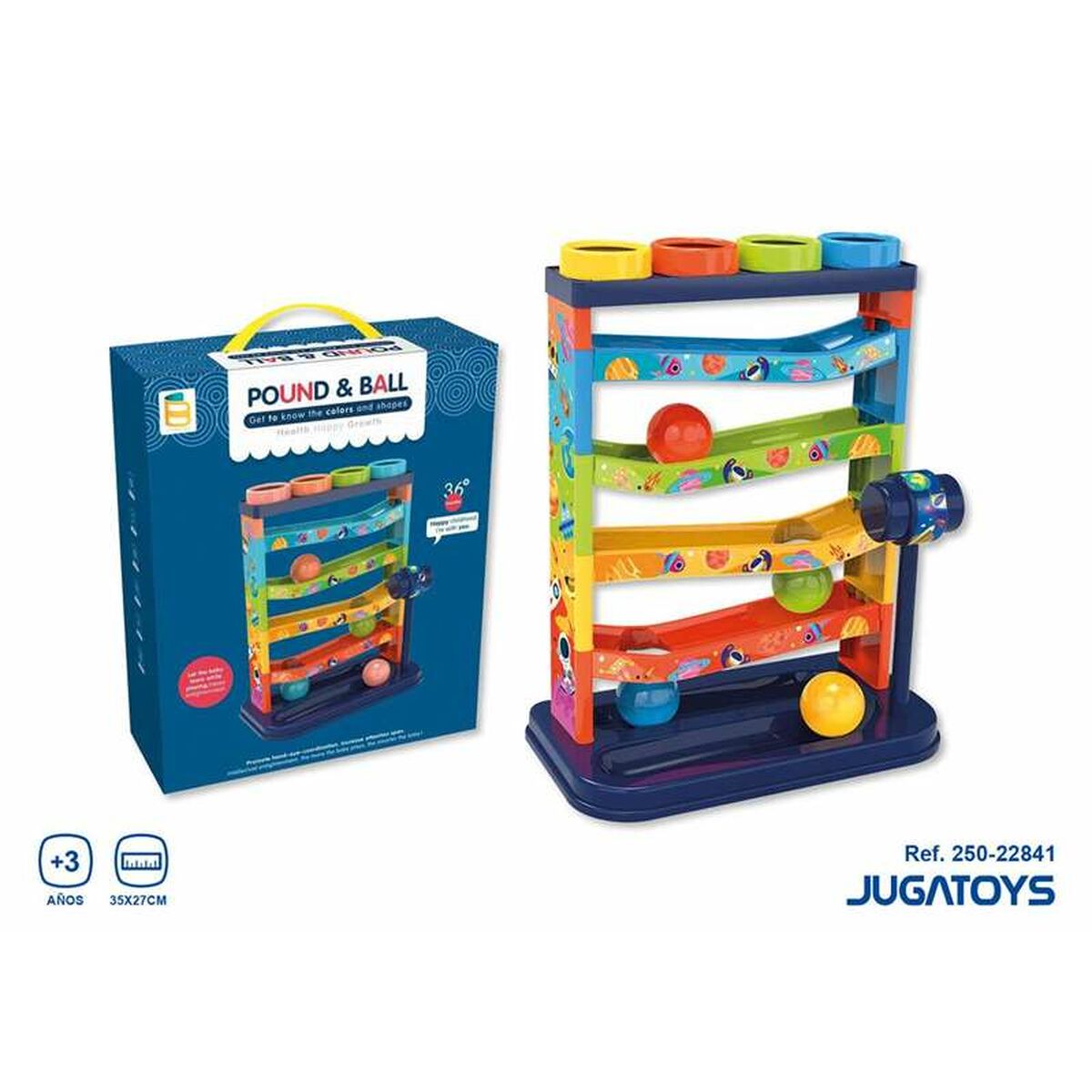 Image secondaire de Jeu de construction avec blocs 35 x 27 cm