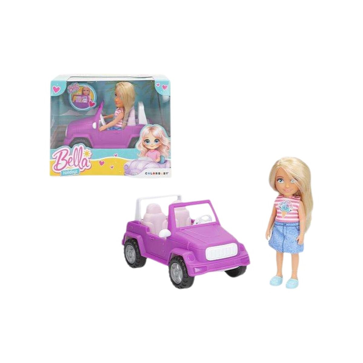 Κούκλα Colorbaby Bella 18 x 10 x 14 cm