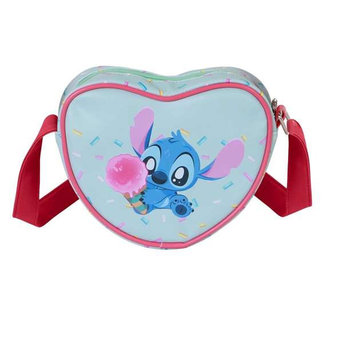 Shoulder Bag Lilo & Stitch Blue 15,5 x 21 x 6,5 cm