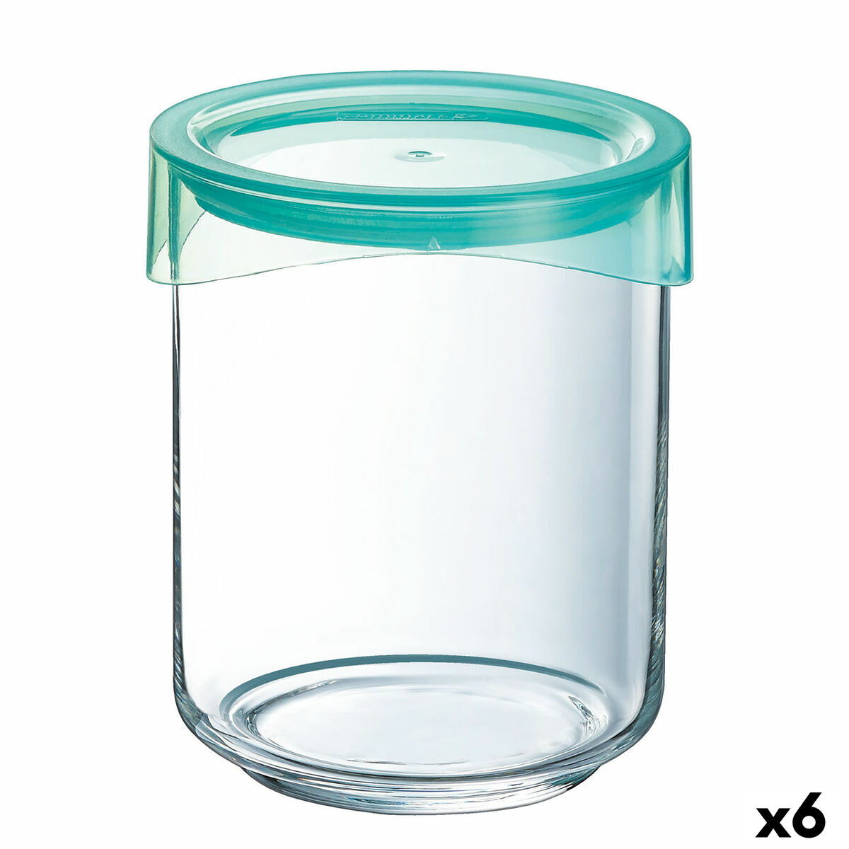 Boîte Luminarc Keep´n Rond Transparent verre (1 L) (6 Unités)