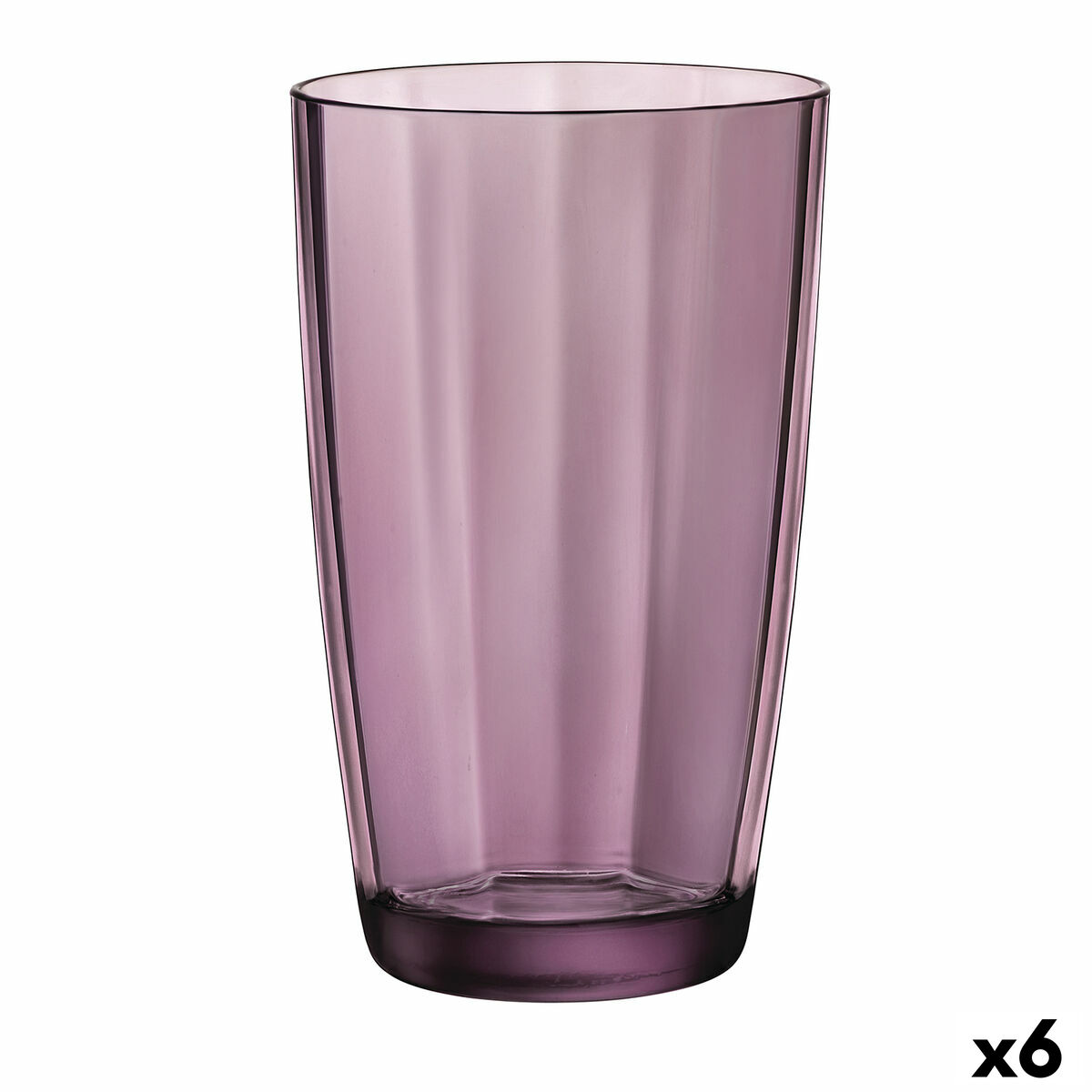 Verre Bormioli Rocco Pulsar Violet verre (470 ml) (6 Unités)