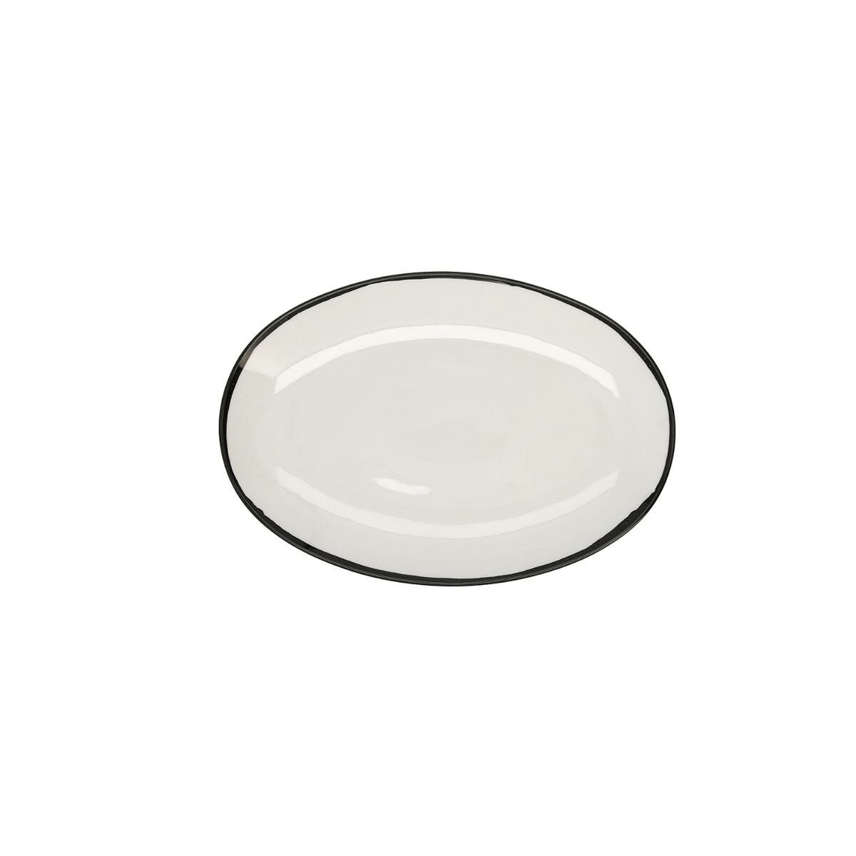 Vassoio Per Aperitivi Ariane Vital Filo Ceramica Bianco Ø 26 Cm (12 Unità)
