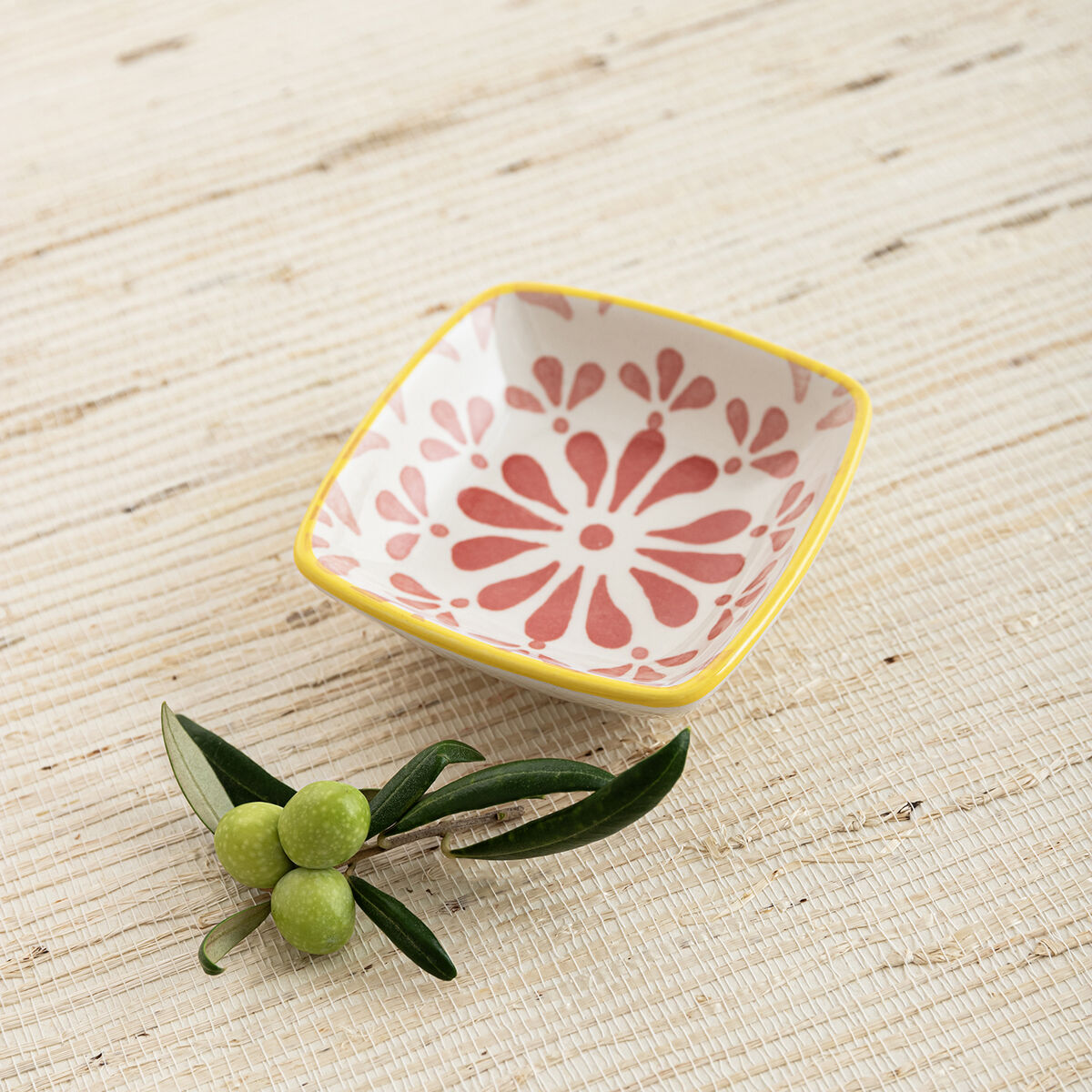 Image secondaire de Assiette Quid Velvet Rose Céramique 9,6 x 9,6 cm (24 Unités)