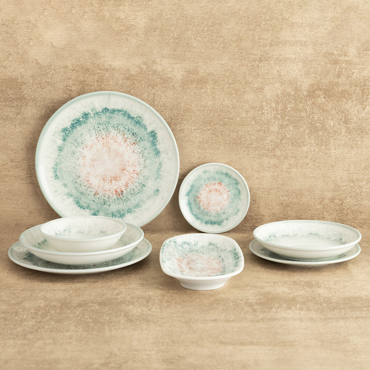 Image secondaire de Assiette Bidasoa Kai Hydrozero Blanc Céramique Ø 15 cm Pain (6 Unités)