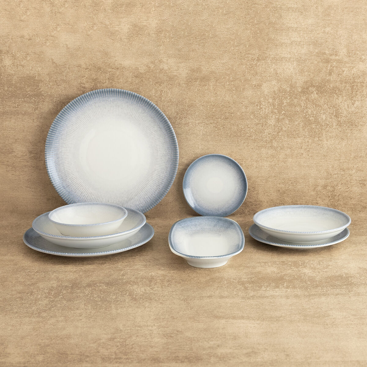 Image secondaire de Plat pour pizza Bidasoa Lea Hydrozero Blanc Céramique Ø 30 cm (6 Unités)