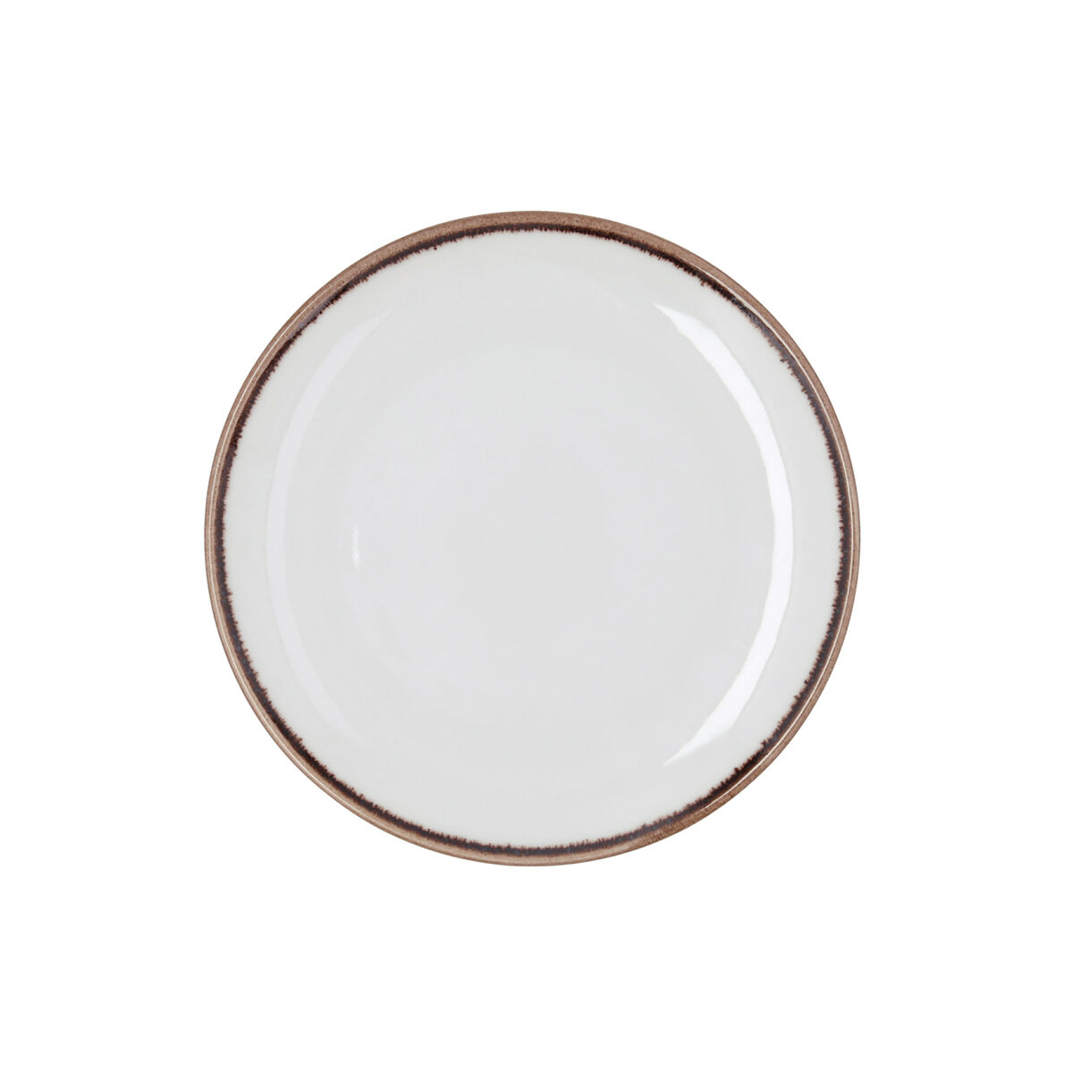 Image secondaire de Assiette à dessert Bidasoa Orion Hydrozero Blanc Céramique Ø 21 cm (6 Unités)