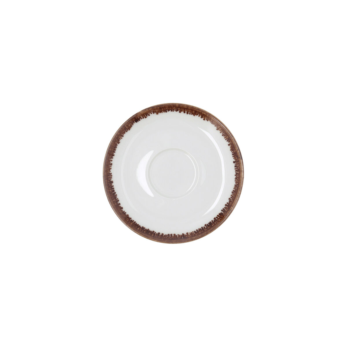 Image secondaire de Assiette Bidasoa Orion Hydrozero Blanc Céramique Ø 14 cm Café (6 Unités)