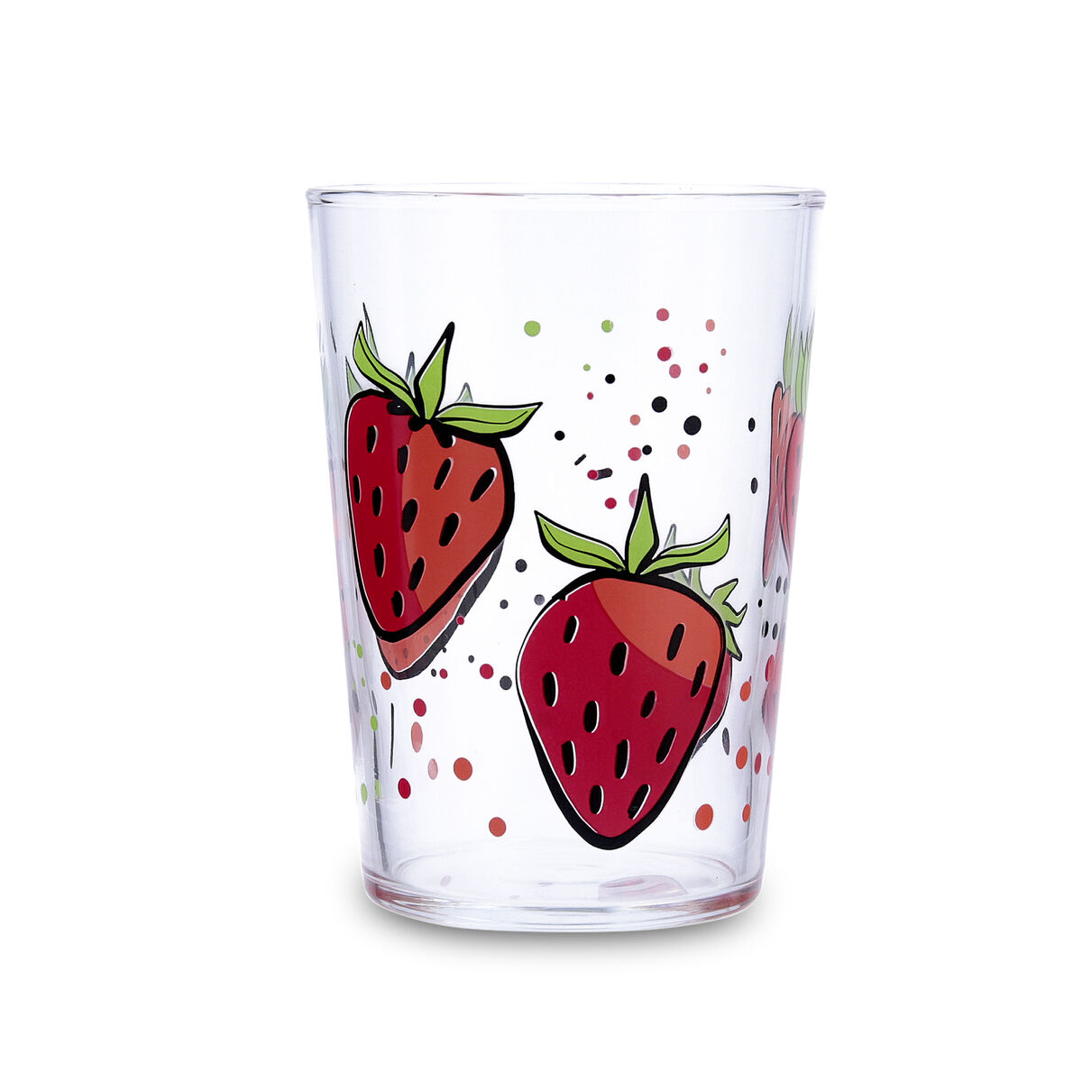 Image secondaire de Verre d'eau Luminarc Fresas Multicouleur verre Fraises 500 ml (6 Unités)