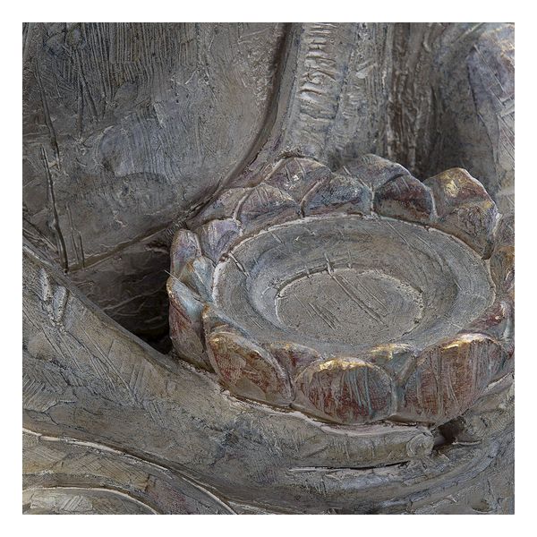 Figura Decorativa DKD Home Decor Resina Buda Acabado envejecido (25 x 20 x 39 cm)