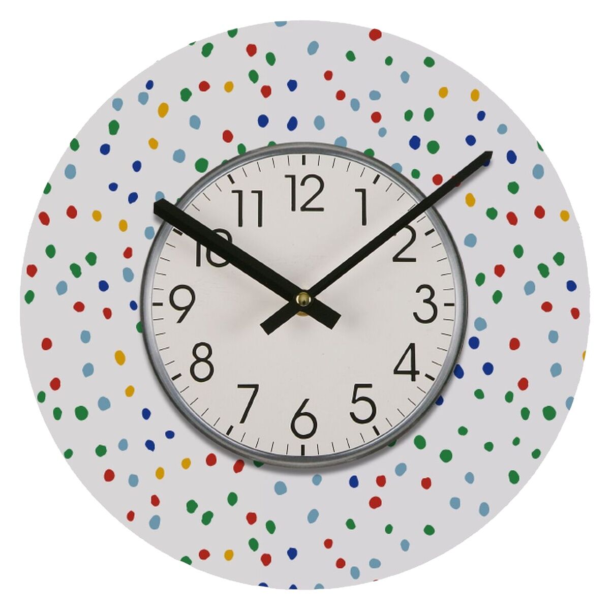 Image secondaire de Horloge Murale Versa Bois 4 x 30 x 30 cm