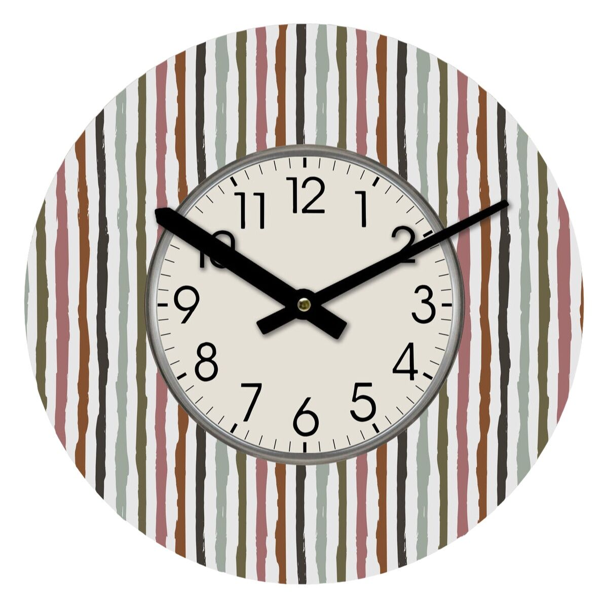 Image secondaire de Horloge Murale Versa Bois 4 x 30 x 30 cm