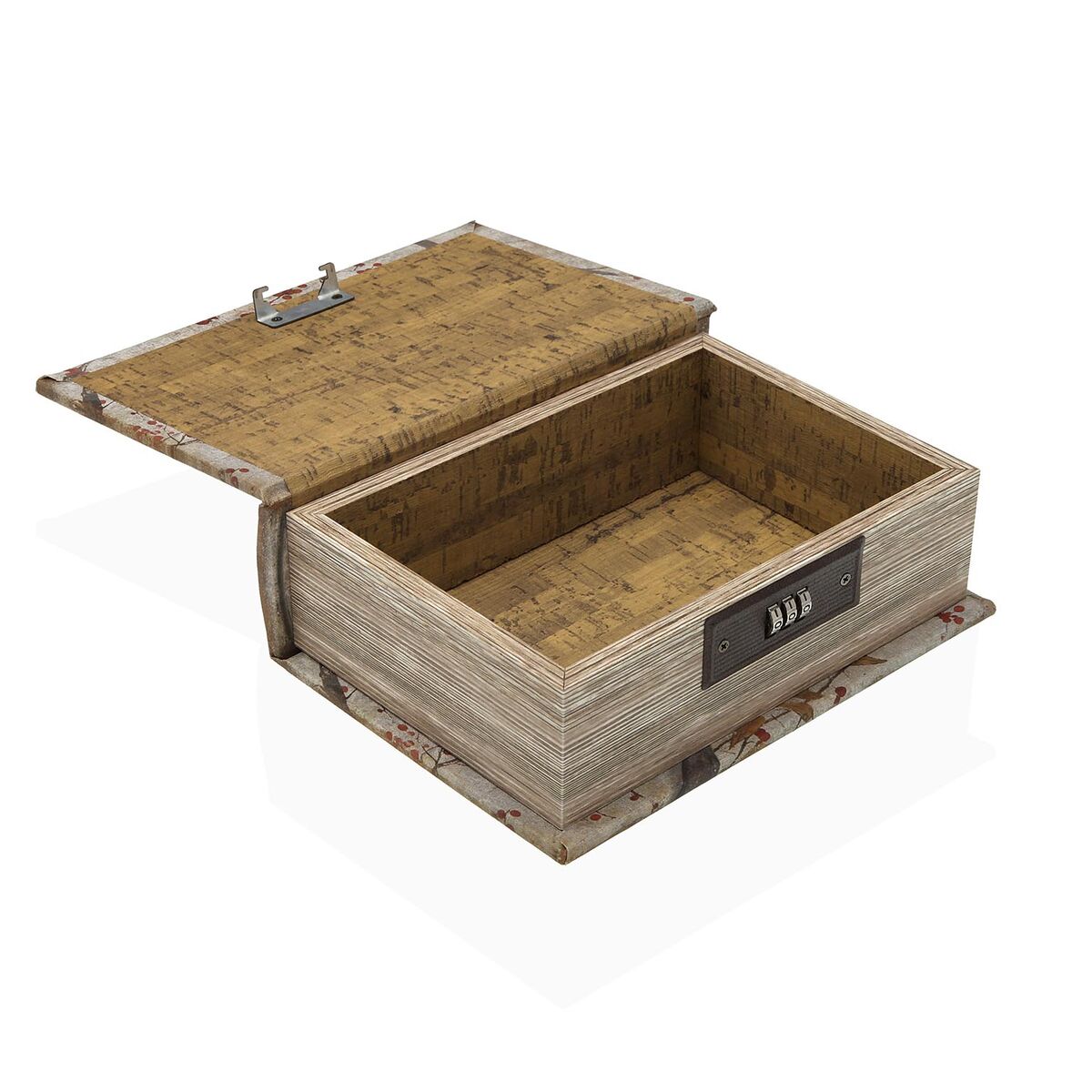 Image secondaire de Boîte à bijoux Versa Toile Bois MDF 7 x 22 x 16 cm Oiseau