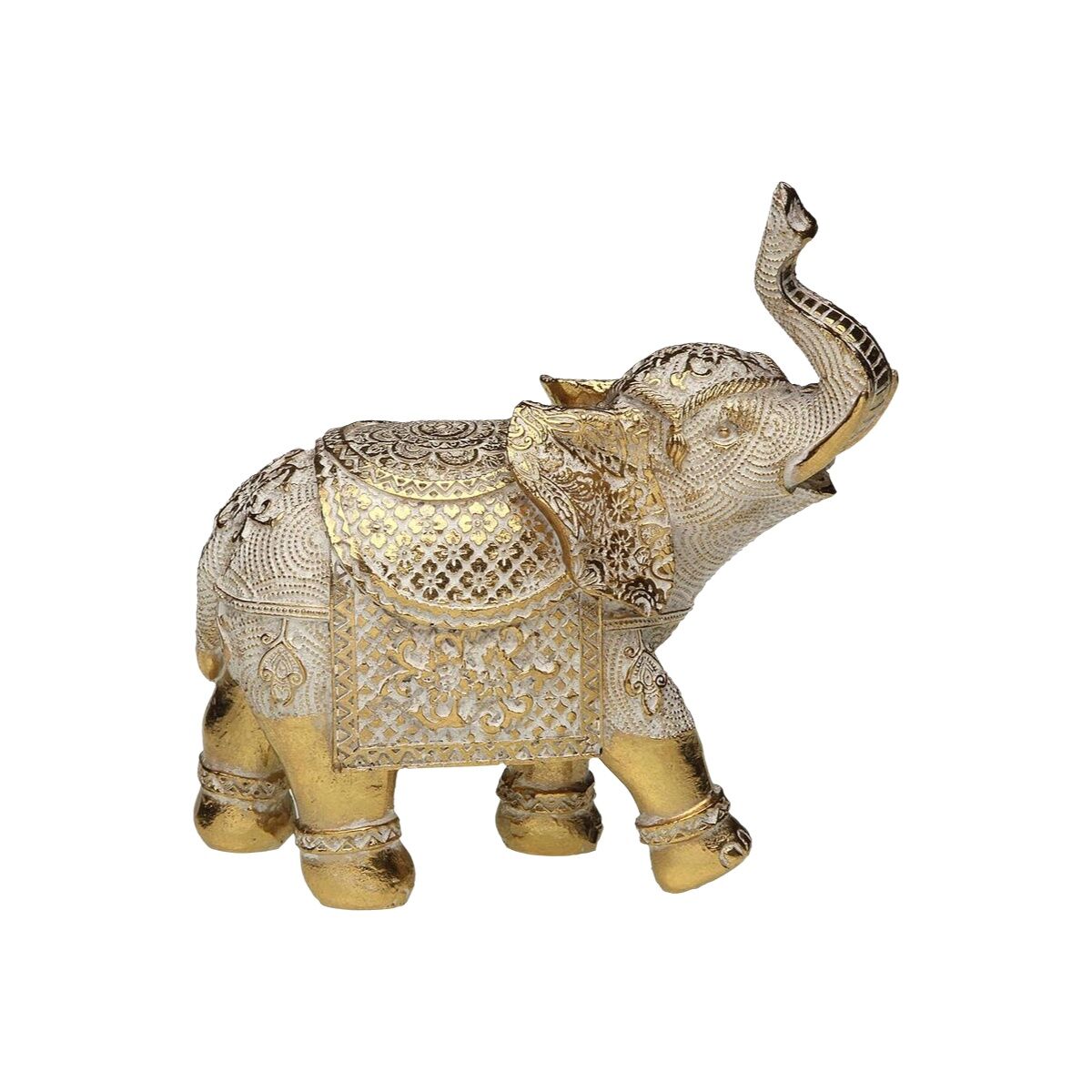 Image secondaire de Figurine Décorative Versa Résine Eléphant 8,3 X 17,7 X 17,5 CM