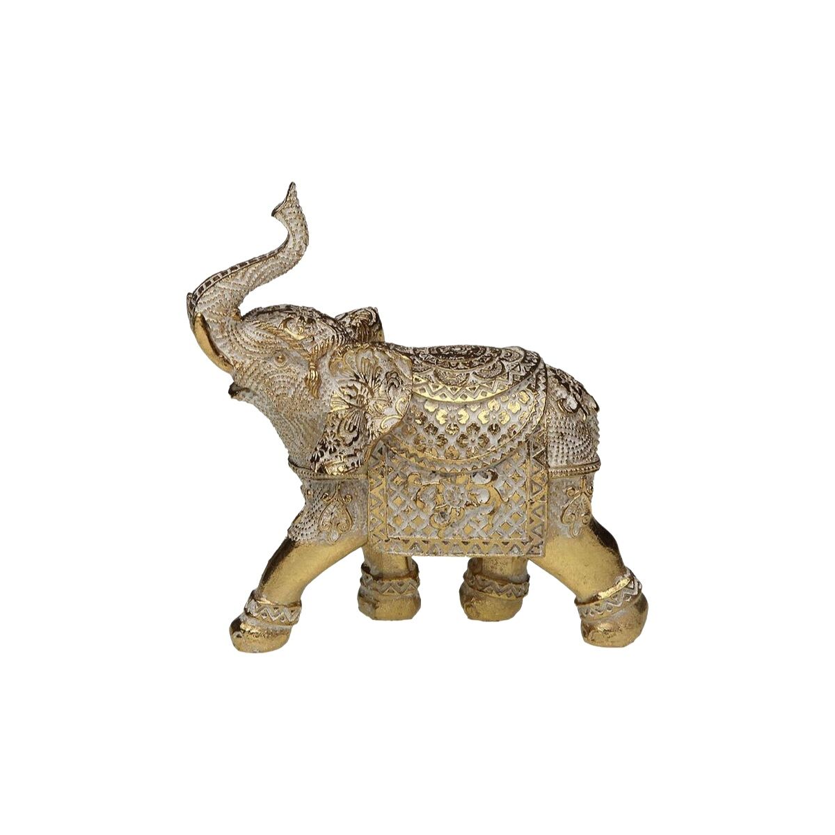 Image secondaire de Figurine Décorative Versa Résine Eléphant 6,5 X 13,7 X 13,5 CM