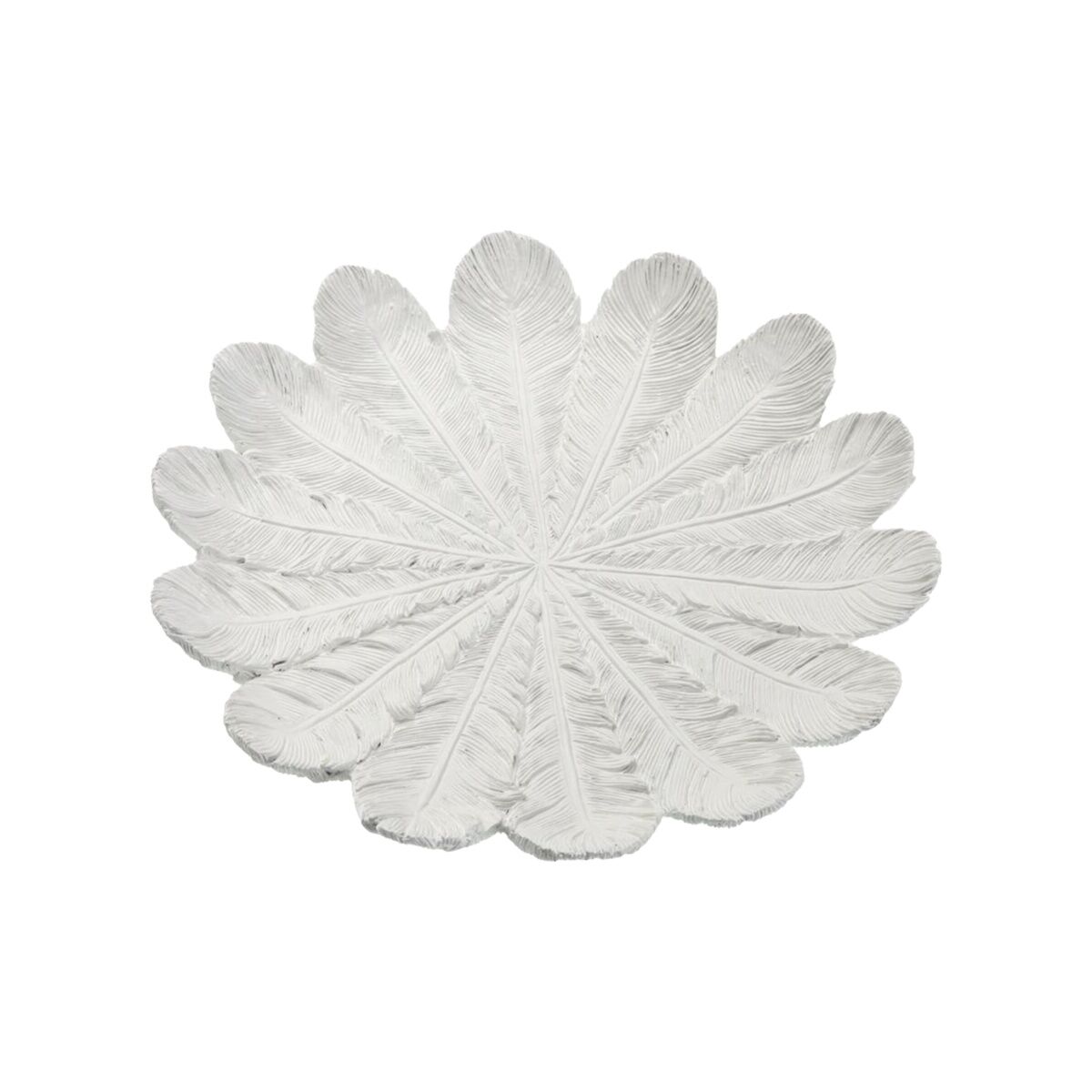 Image secondaire de Centre de Table Versa Blanc Fleur 2,3 X 24,2 X 30 CM