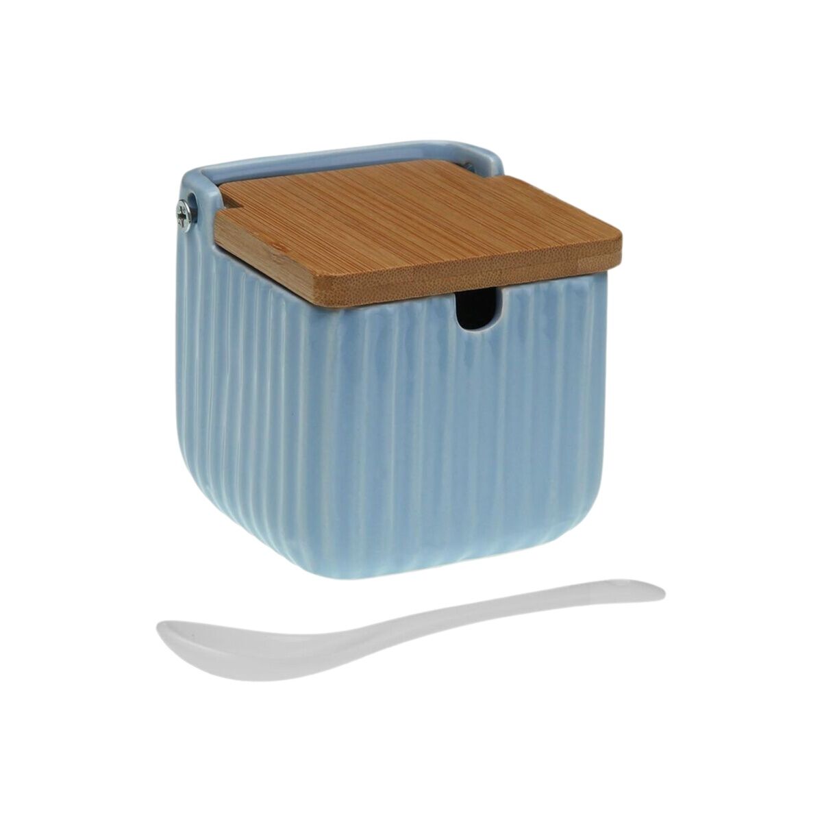 Image secondaire de Sucrier Versa Bleu Céramique Bambou Dolomite 8,3 x 8,3 x 8,3 cm