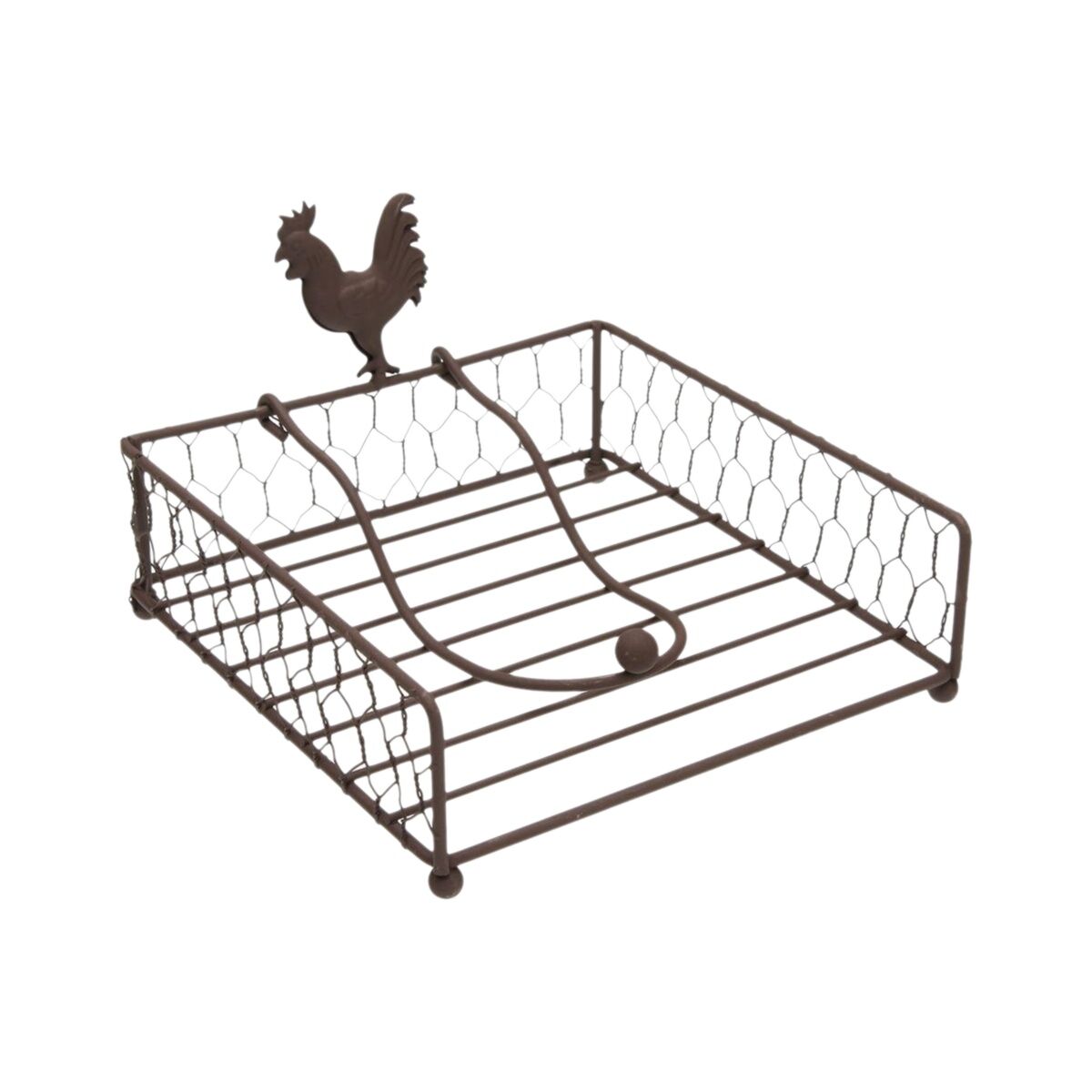 Napkin holder Versa Metal Steel 18,5 X 12 X 18,5 CM, view 2