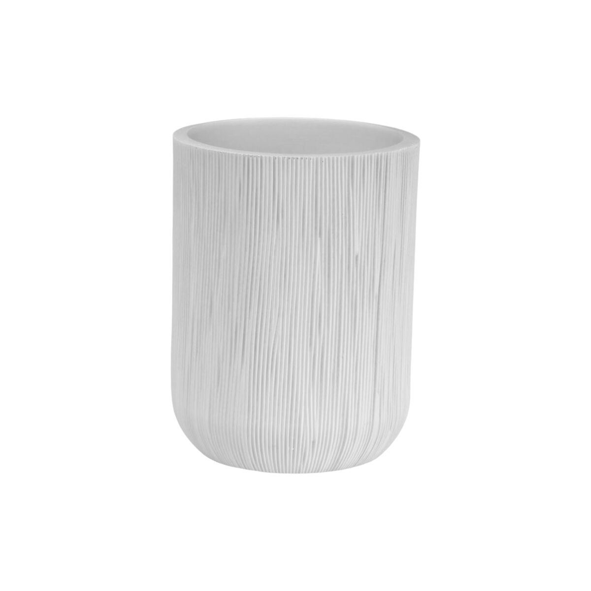Image secondaire de Support pour brosses à dents Versa Blanc Résine 8 x 10,5 x 8 cm