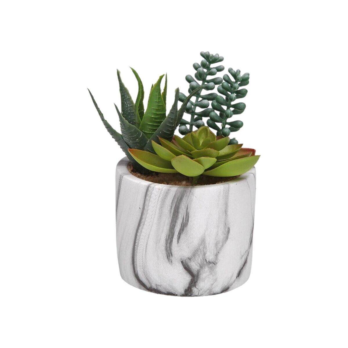 Image secondaire de Plante décorative Versa Céramique Plastique Fusion Succulent 9 x 15 x 9 cm