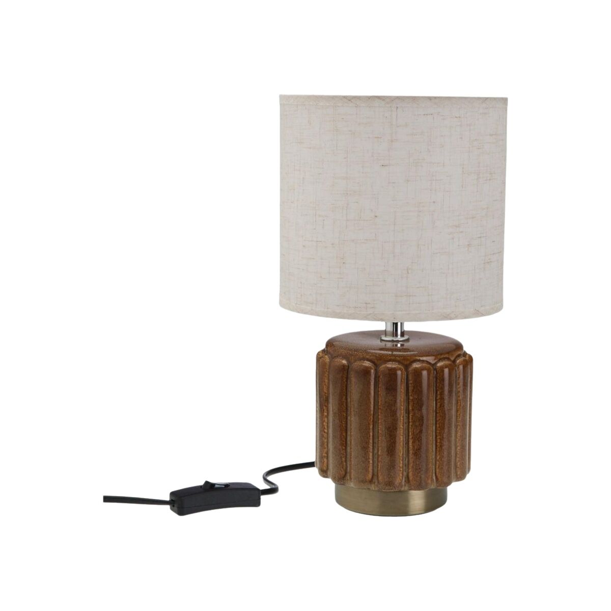 Image secondaire de Lampe de bureau Versa Mehara Marron