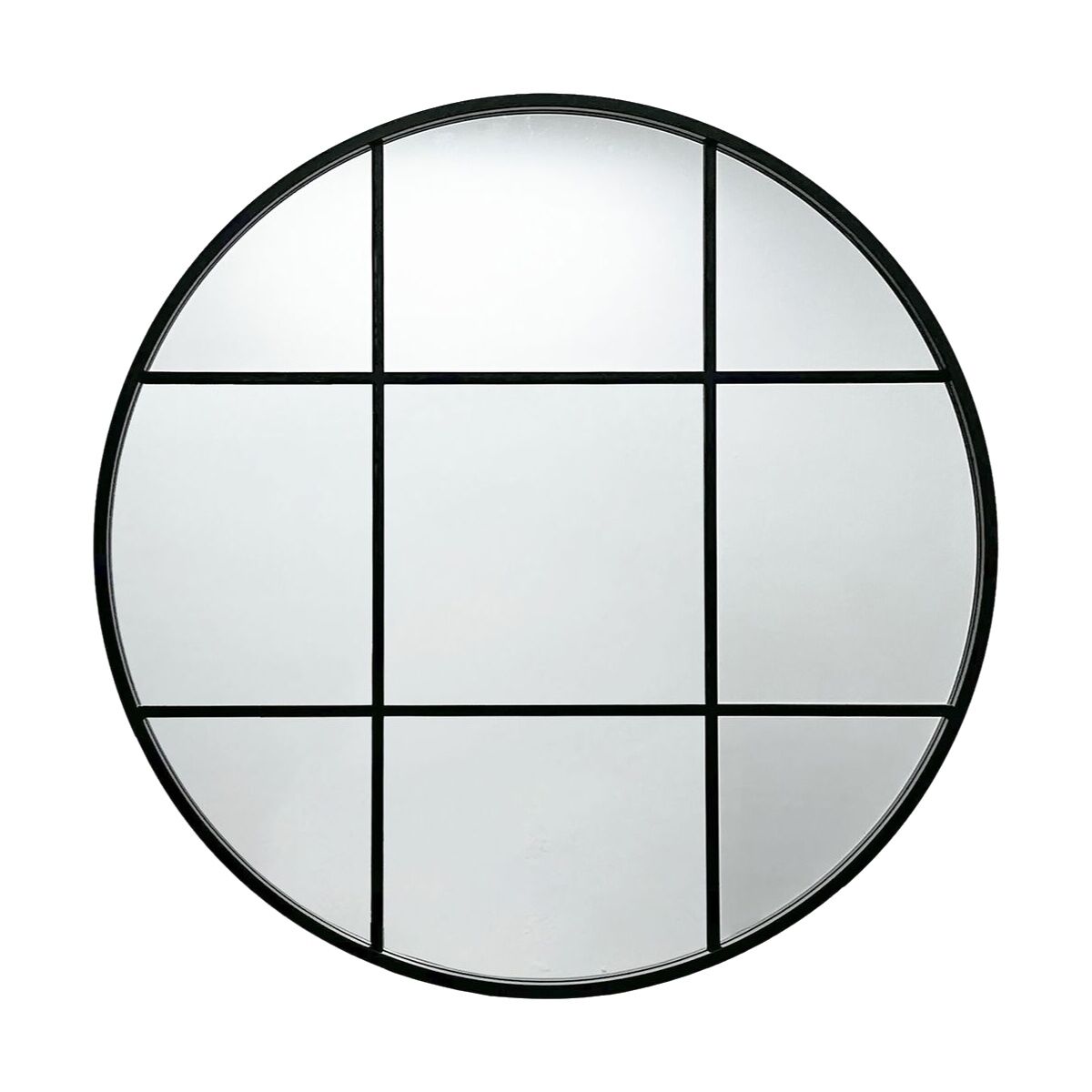 Image secondaire de Miroir mural Versa Noir 3 x 80 x 80 cm