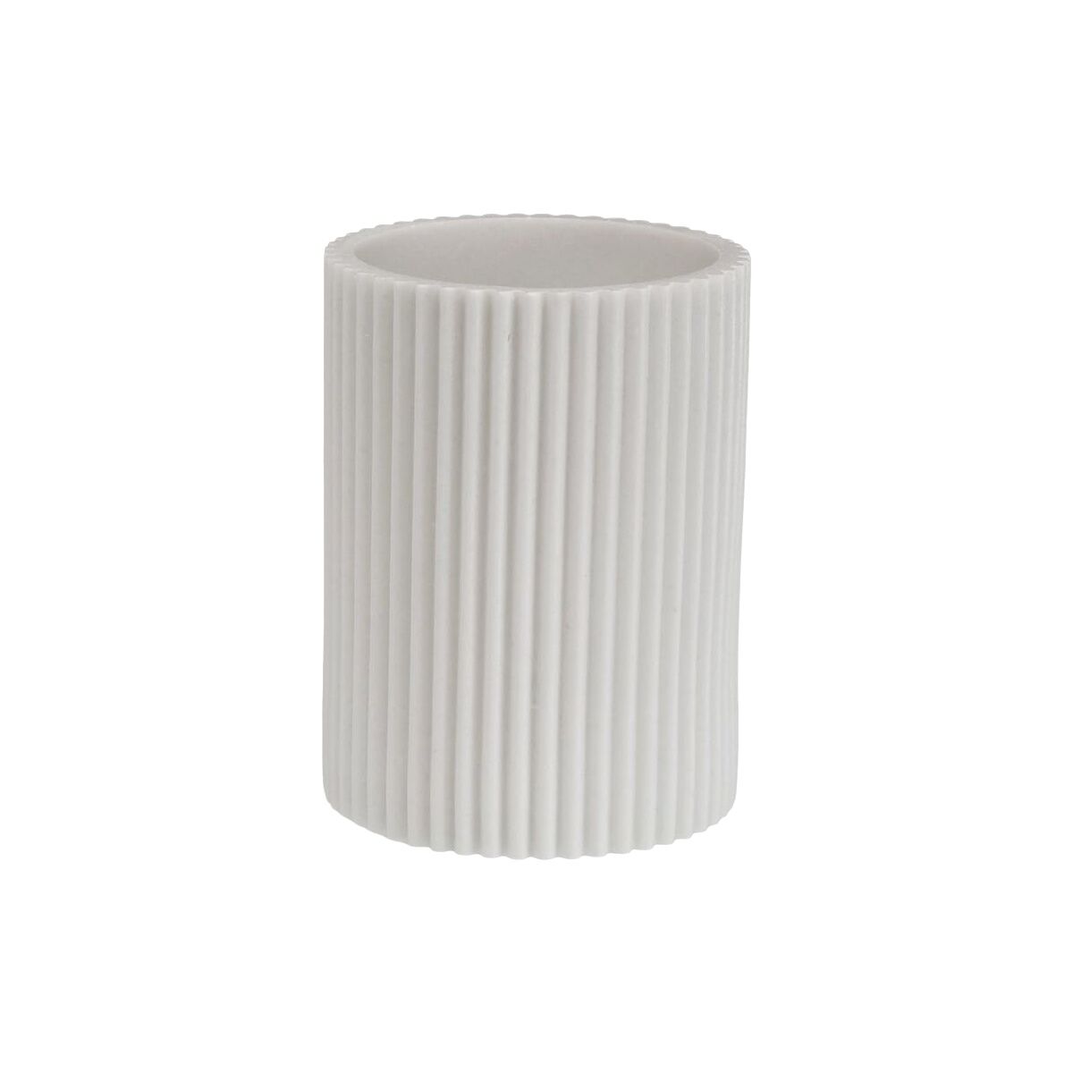 Image secondaire de Support pour brosses à dents Versa Blanc Résine 6,9 x 10,2 x 6,9 cm