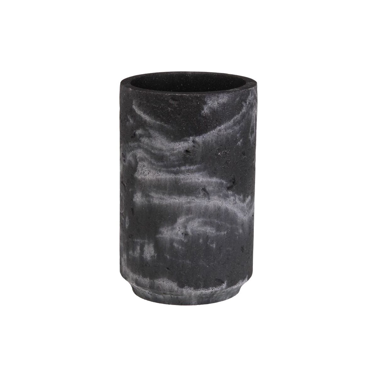 Image secondaire de Support pour brosses à dents Versa Noir Résine 6,9 x 10,2 x 6,9 cm