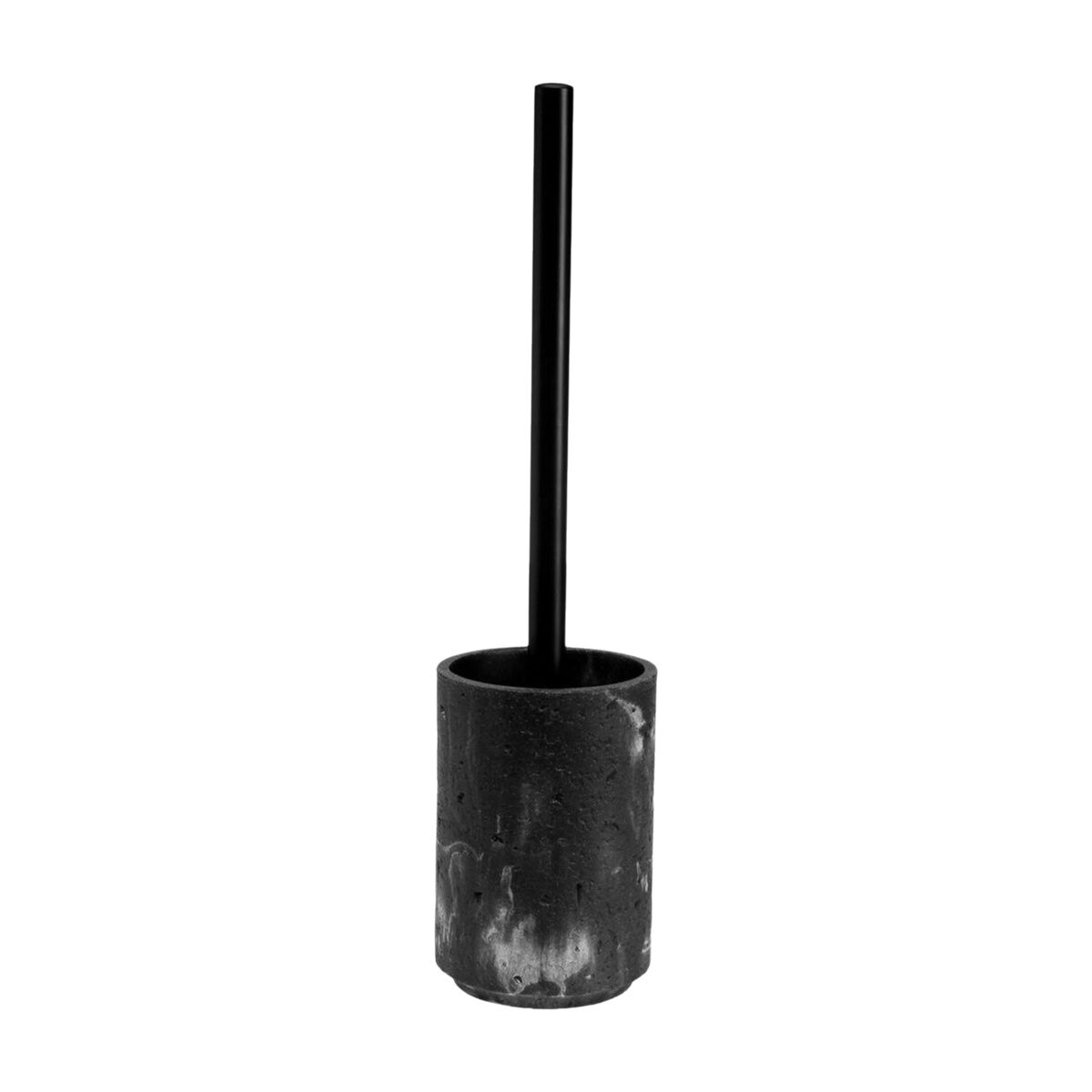 Image secondaire de Brosse de salle de wc Versa Noir Résine Acier 9,4 x 37 x 9,4 cm