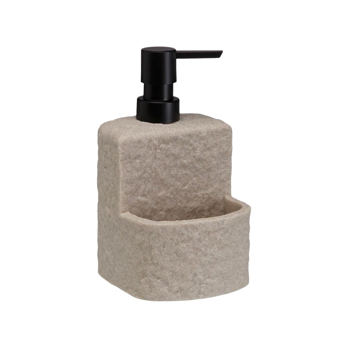 Image secondaire de Distributeur de Savon Versa Viti Beige Résine Céramique 10,2 X 17,5 X 11,5 CM
