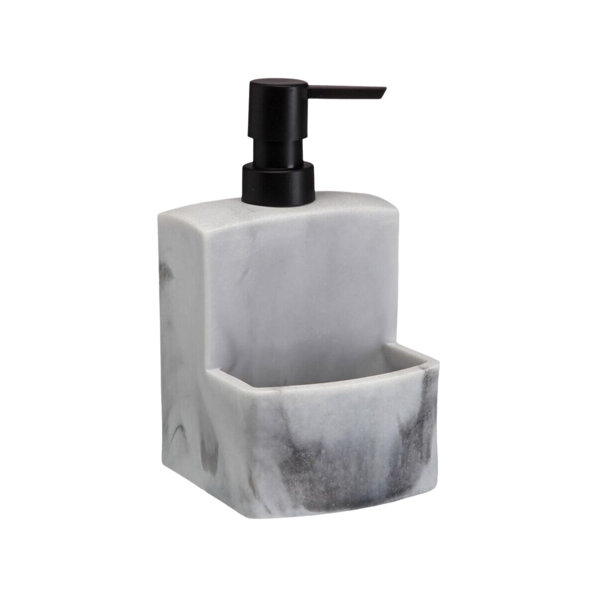 Image secondaire de Distributeur de Savon Versa Blanc Résine Céramique 10,3 X 18,5 X 10,3 CM