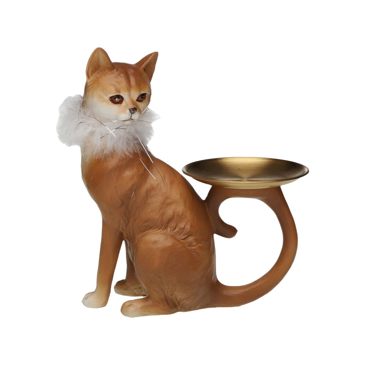 Image secondaire de Figurine Décorative Versa Chat 10 X 21 X 18 CM