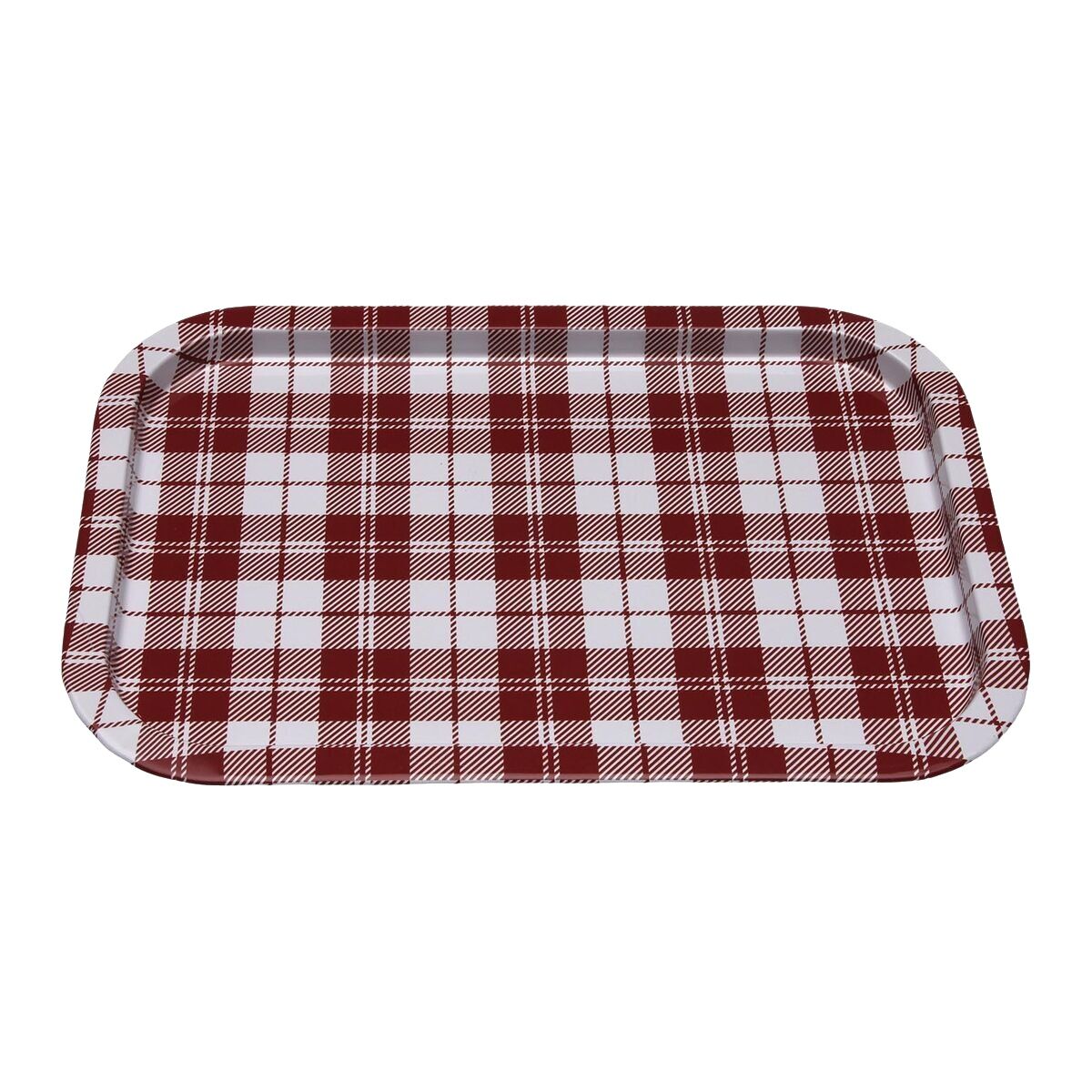 Image secondaire de Plateau Versa Vichy Rouge 23 X 1,5 X 34 CM
