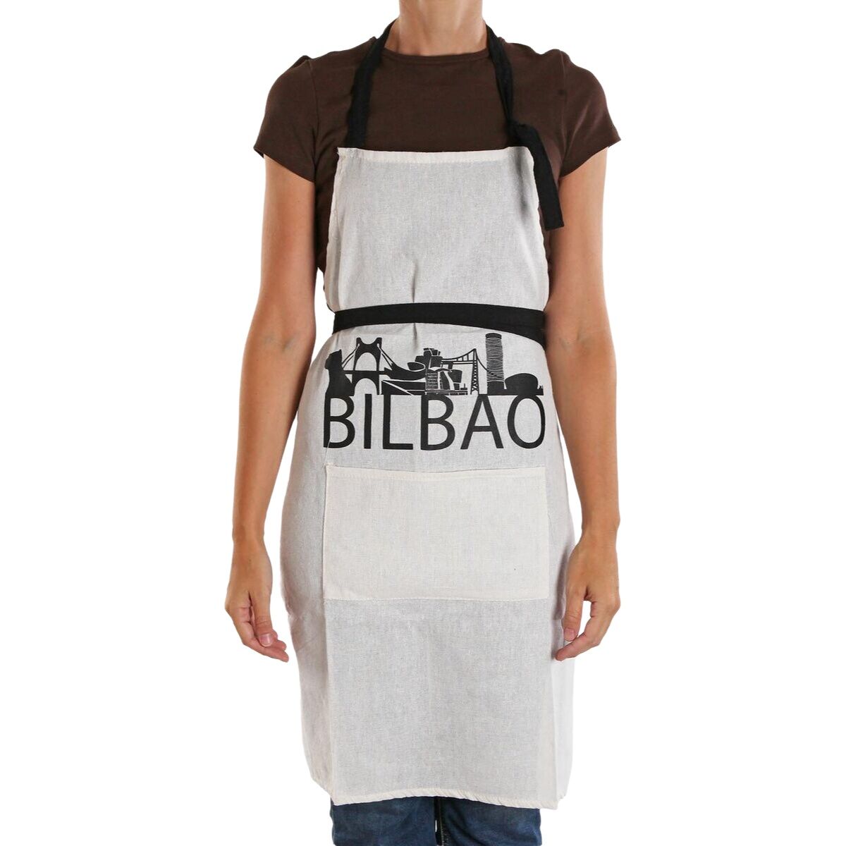 Apron Versa Bilbao Nylon Polyester Cotton 80 x 70 cm, view 2