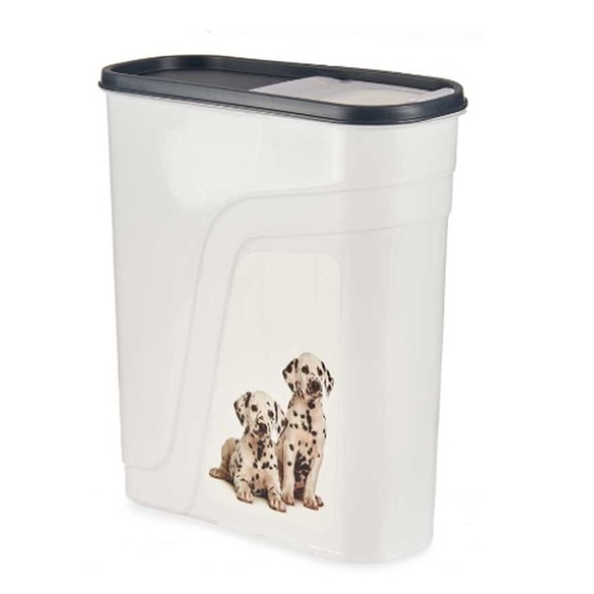 Dispenser Mascow Anthracite 4 L Pets (8 Units)