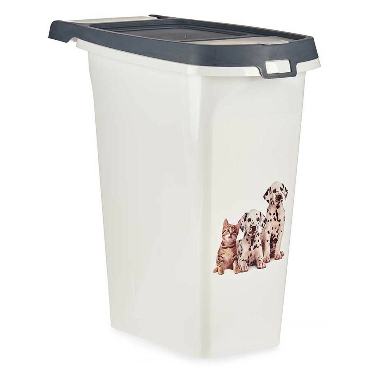 Dispenser Mascow Anthracite 10 L Pets (8 Units)