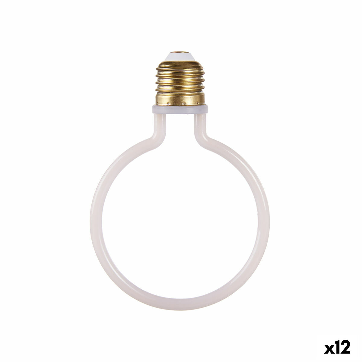 LED-lampe Hvid 4 W E27 9,3 x 13,5 x 3 cm (2700 K) (12 enheder)