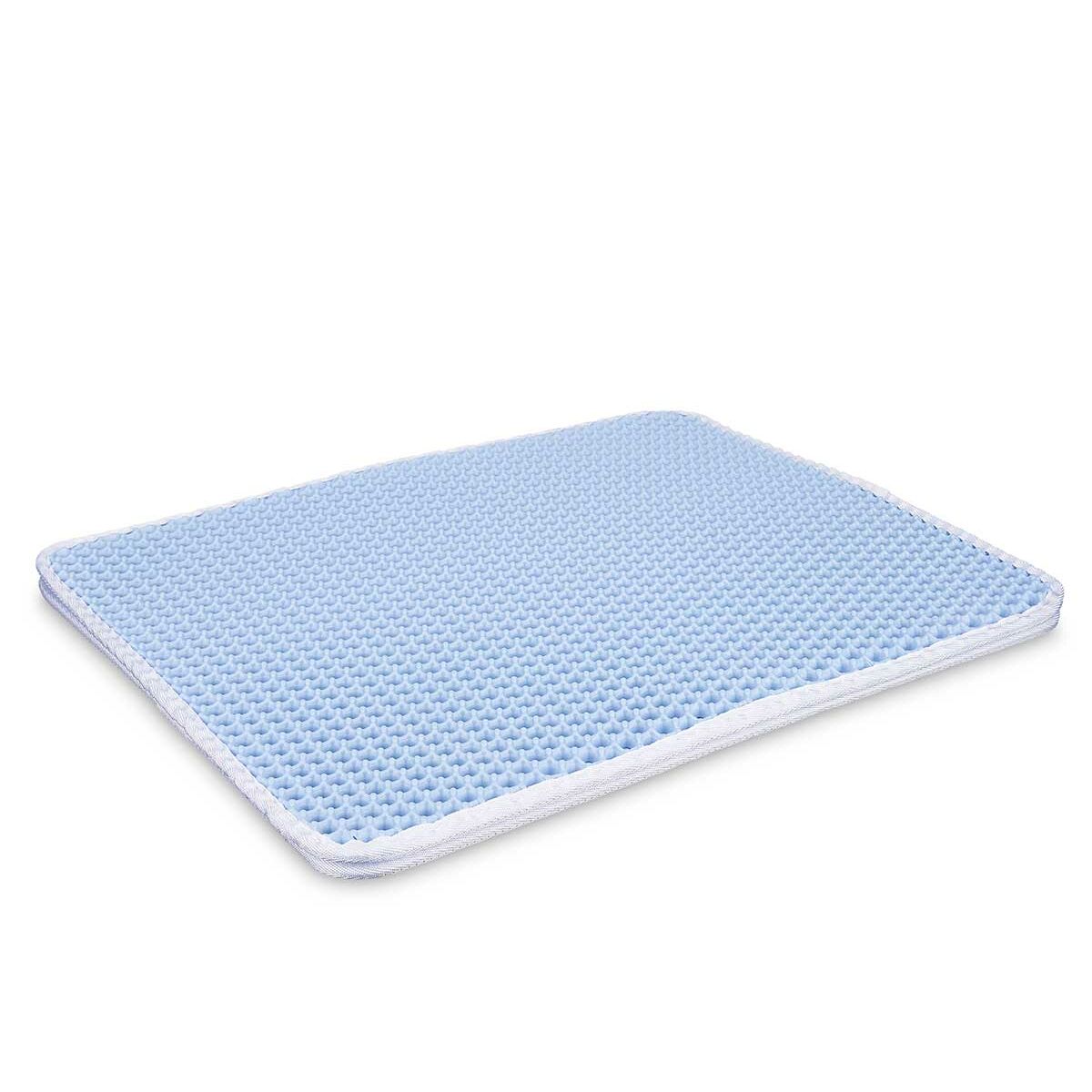 Cat Litter Tray Mat Mascow Blue 60 x 45 x 1,5 cm (12 Units)
