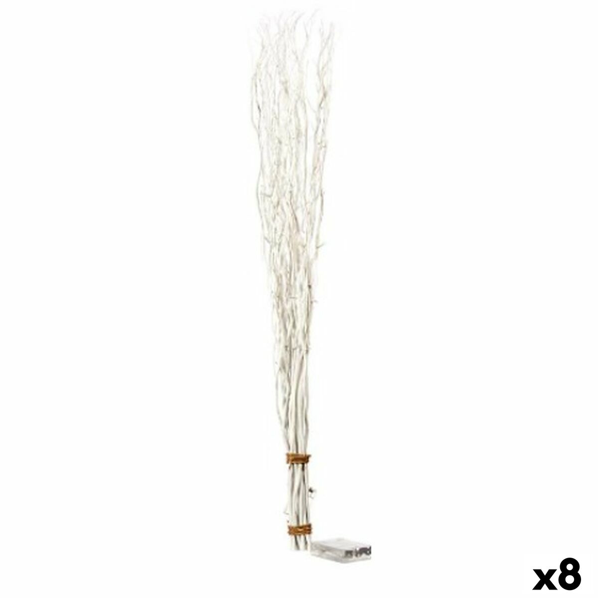 Bouquets Lumière LED Blanc 10 x 120 x 10 cm (8 Unités)