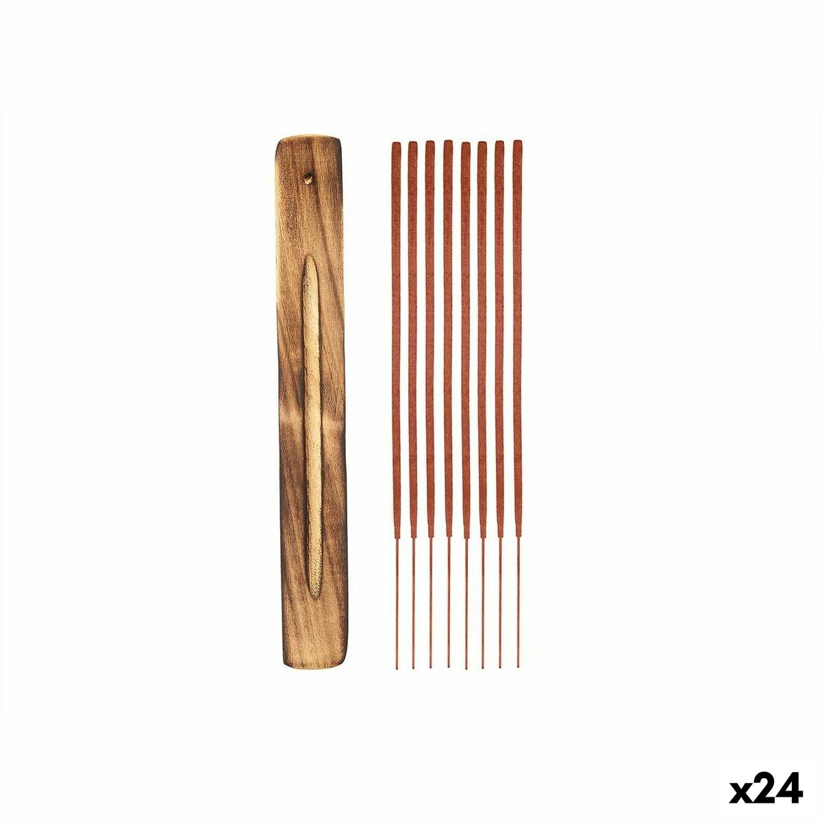 Set d'encens Bambou Orange Gingembre (24 Unités)
