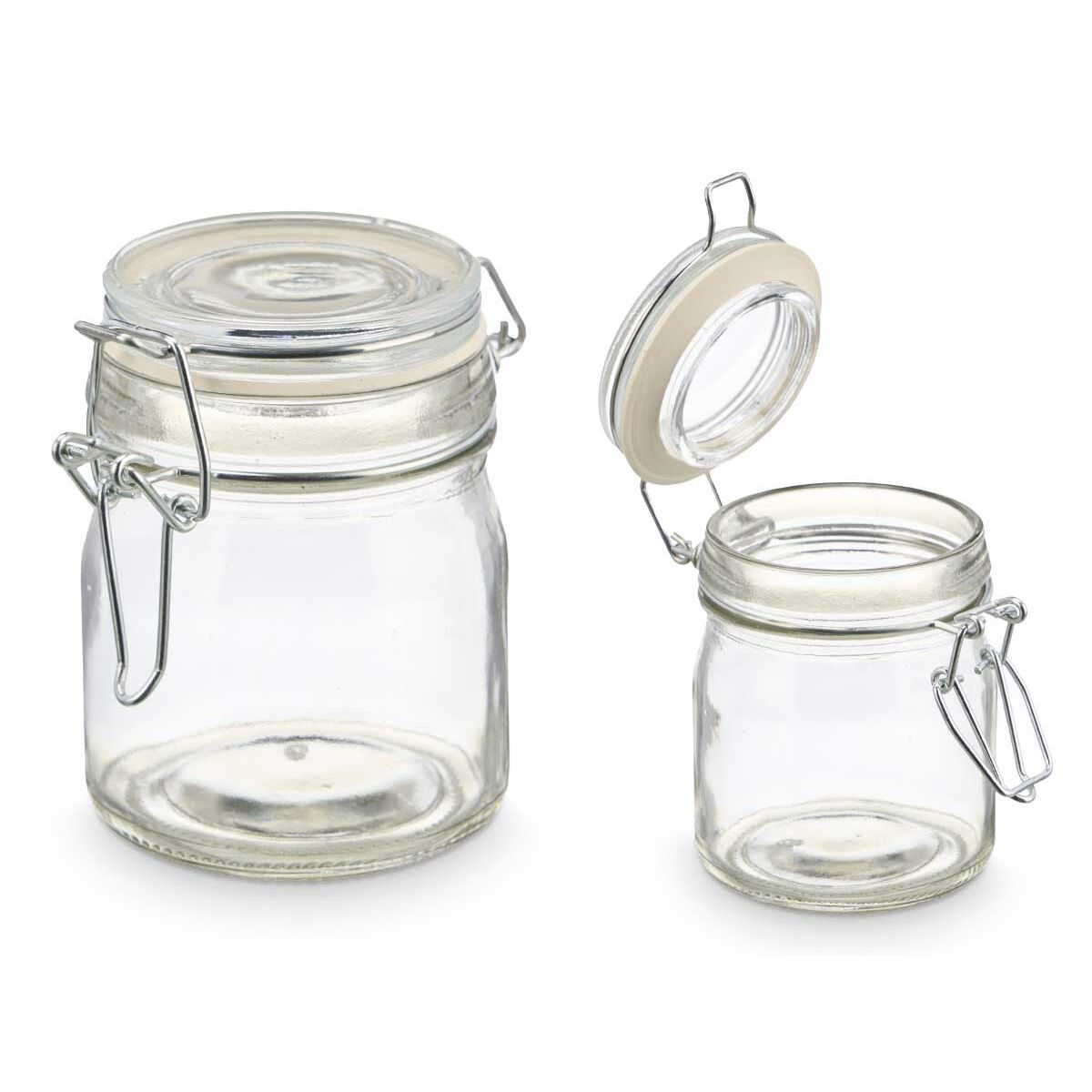 Image secondaire de Pot en verre Vivalto 04-9411 Transparent 150 ml (6 Unités)