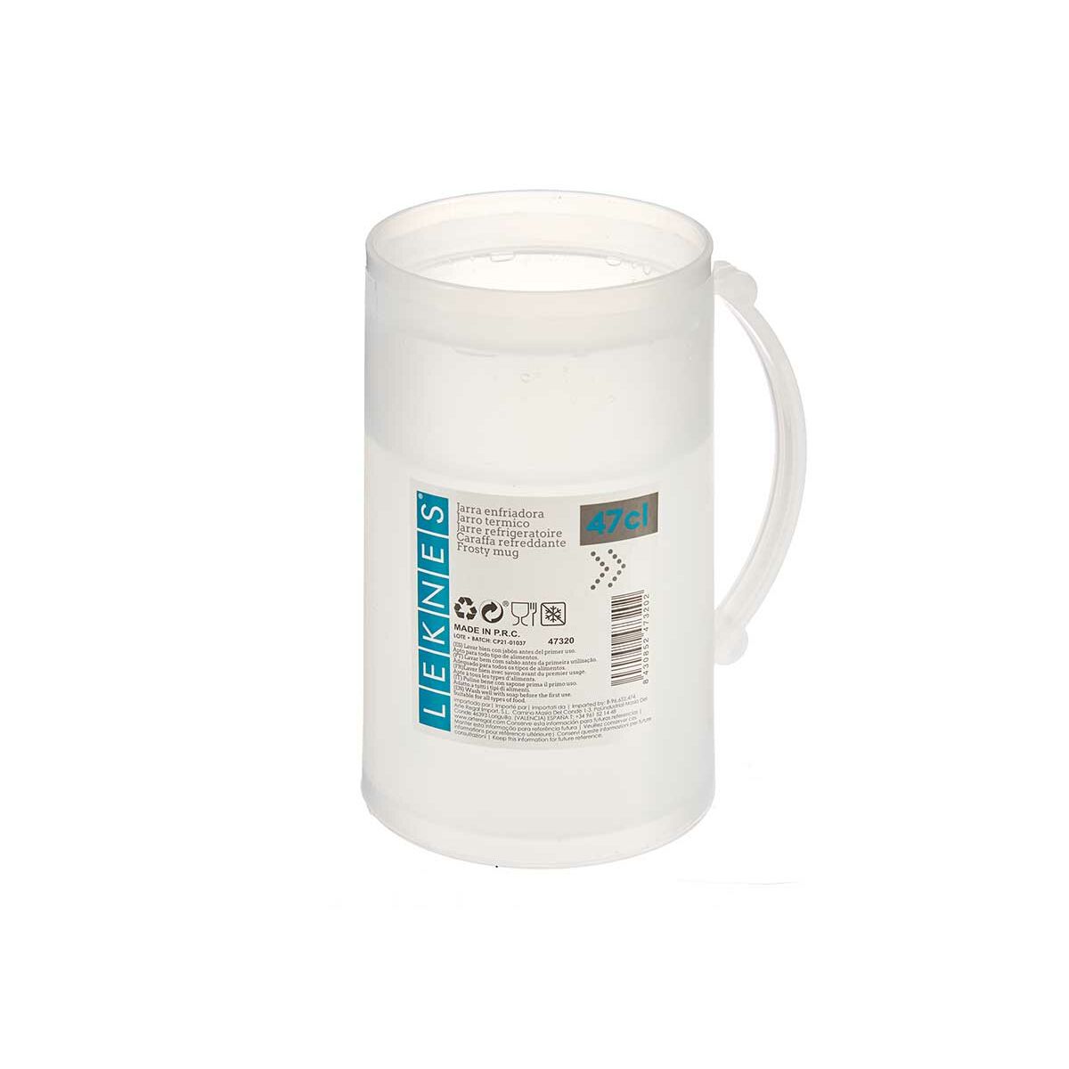 Image secondaire de Carafe Thermique Leknes *FALTA OT Transparent 473 ml (12 Unités)