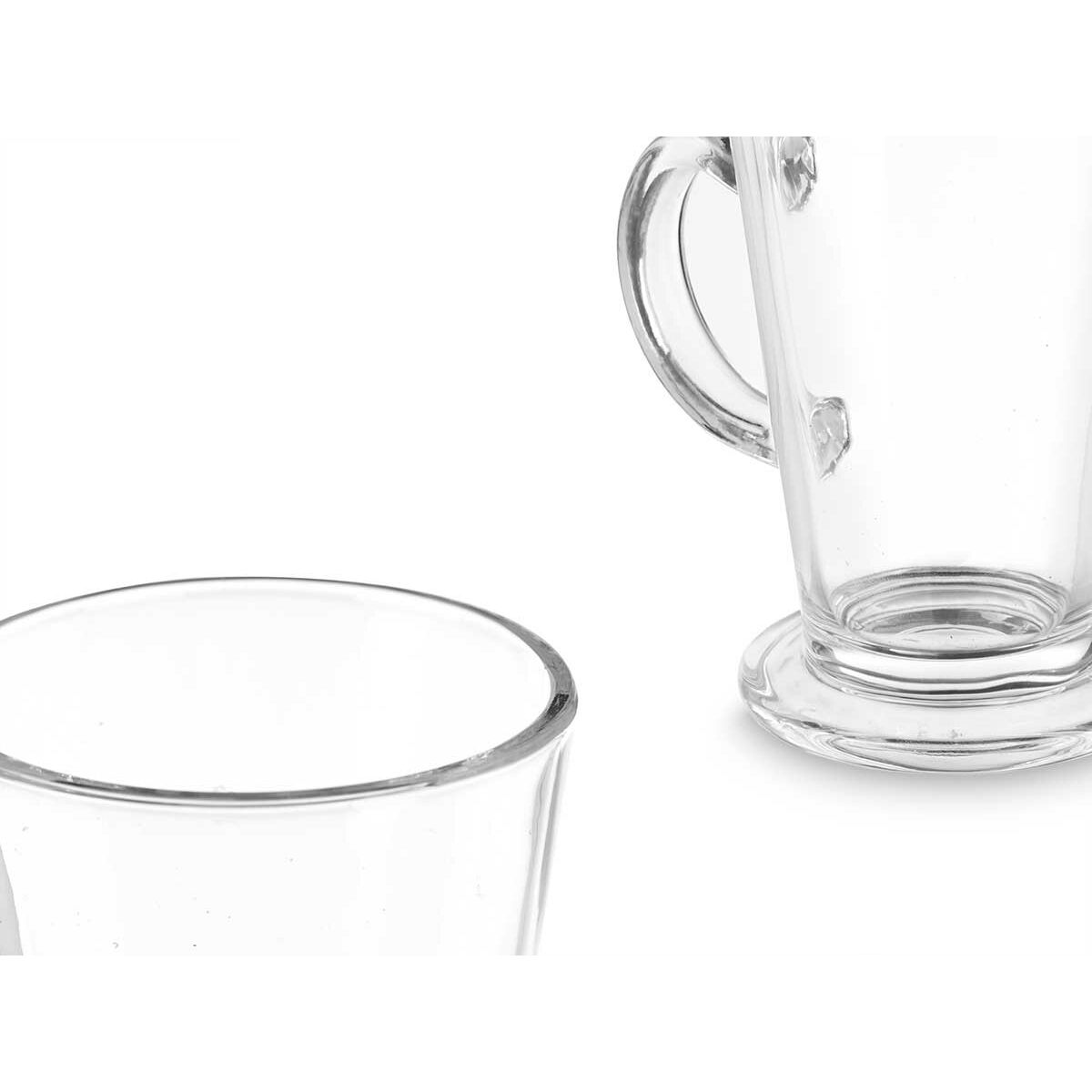 Crystal Glass Vivalto CAFE LATTE Transparent Glass 280 ml (6 Units), view 4