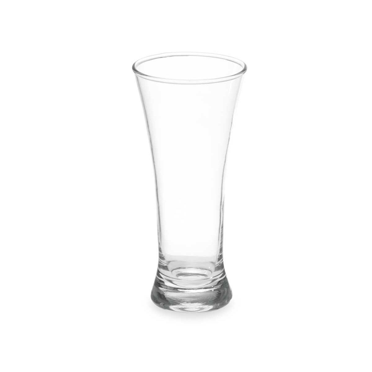 Beer Glass Vivalto Transparent Glass 320 ml (6 Units)