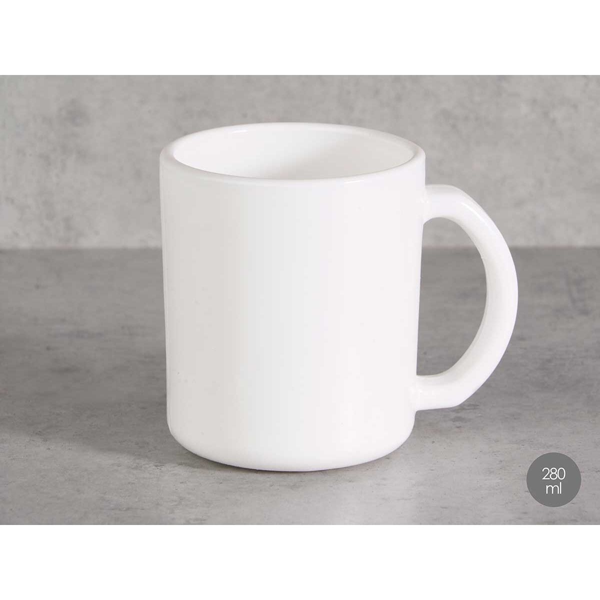 Mug Vivalto White 280 ml (6 Units), view 2