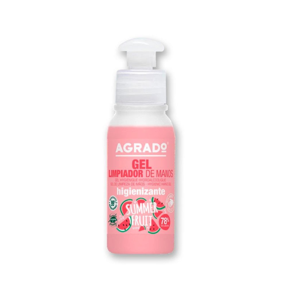 Gel Désinfectant pour les Mains Agrado Summer Fruit (80 ml)