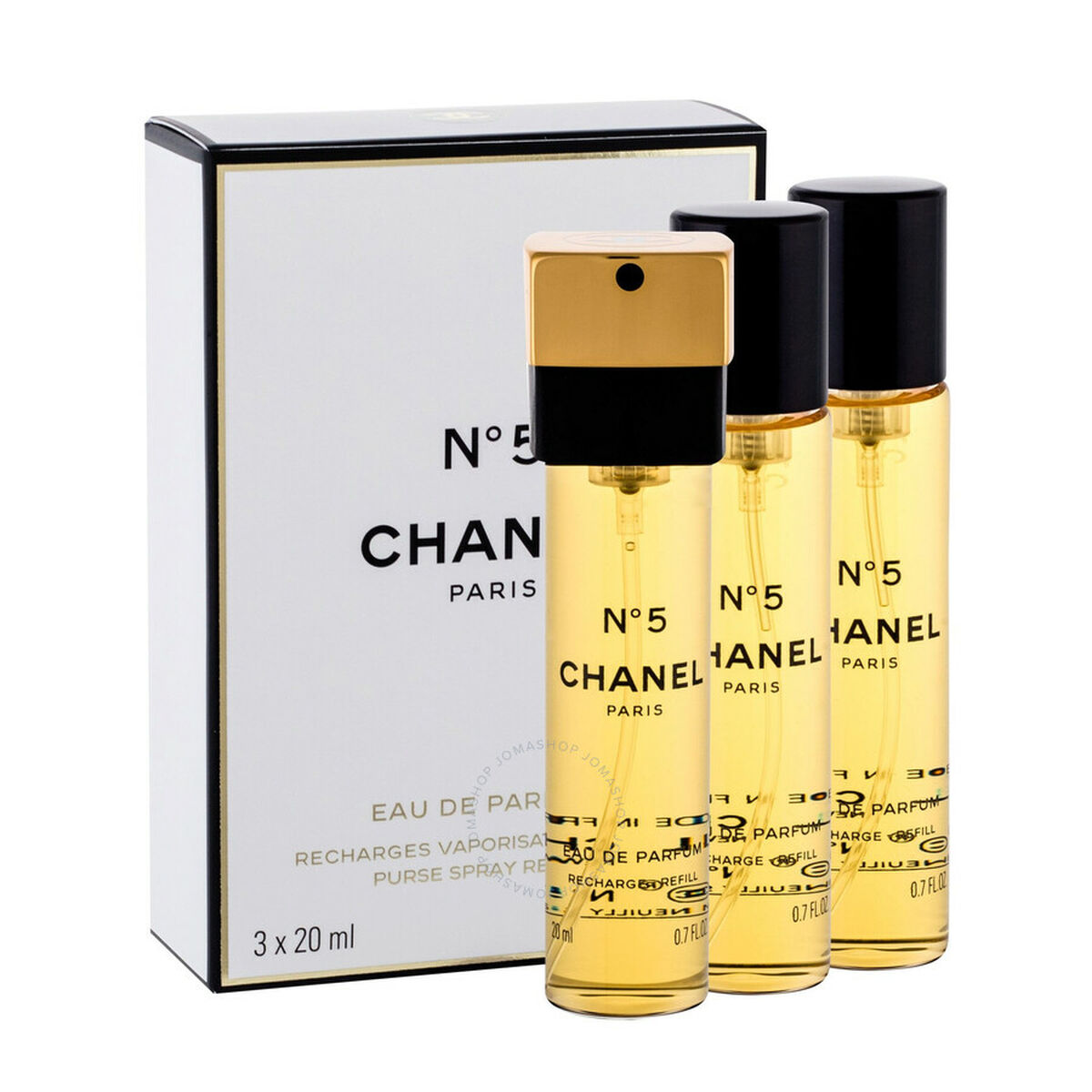 Set de Parfum Femme Chanel Twist & Spray Nº 5 3 Pièces