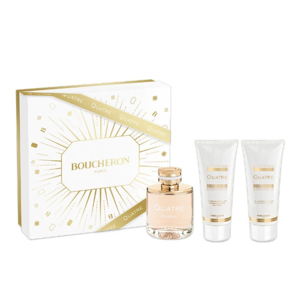 Image secondaire de Set de Parfum Femme Boucheron QUATRE POUR FEMME EDP 3 Pièces